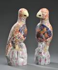 Et par kinesiske fugle af porcelæn 2 