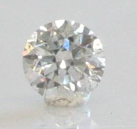 Uindfattet brillant på ca. 0.56 ct.