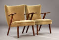 Dansk møbelproducent. Par lænestole, teak. 2