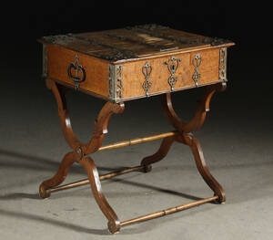 Skrin på benställning, 1700-tal