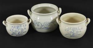 Syltkrukor 3st, tidigt 1900-tal