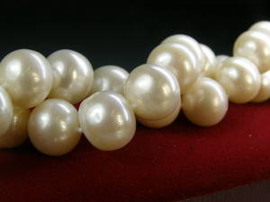 Südseeperlcollier mit Expertise