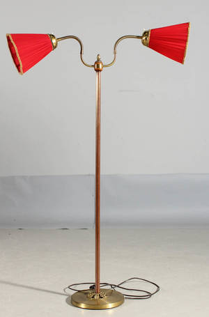 Golvlampa, 1900-talets mitt