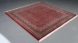 Orientalsk tæppe, håndknyttet, 208 x 208 cm