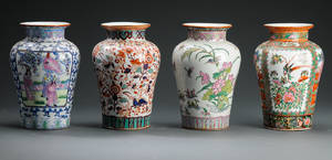 Kinesiske vaser af porcelæn 4 