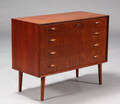 Dansk møbelproducent. Kommode, teaktræ, 1960erne