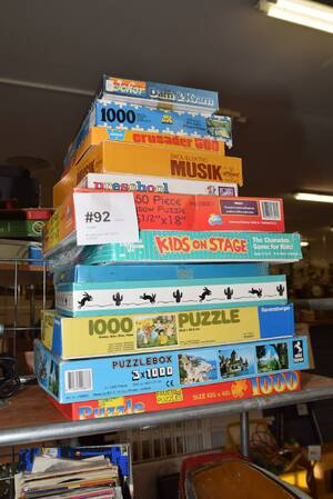 Pussel och spel, parti