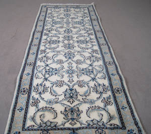 Persisk Nain med silke 200 x 72 cm