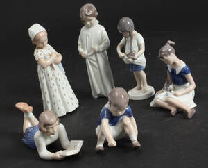 BG, Royal Copenhagen, figurer 6