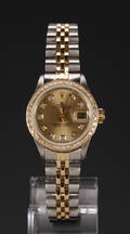 Rolex Oyster Perpetual Datejust Customized dame armbåndsur med diamanter