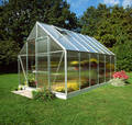 Halls drivhus  Universal 128 - 9,9 m² Alu m 4 mm polycarbonat