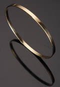 Armring af 14 kt guld. 