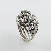 Ring vitguld diamanter