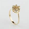 Ring 18 k guld diamanter