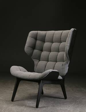 Rune Krøjgaard  Knut Bendik Humlevik for NORR11. Lænestol  øreklapstol model Mammoth Chair 