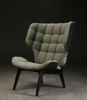 Rune Krøjgaard Knut Bendik Humlevik for NORR11. Lænestol øreklapstol model Mammoth Chair