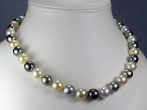 SÜDSEE - TAHITI - MULTICOLOR - PERLENCOLLIER