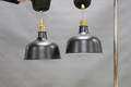 Taklampor i metall 2 st