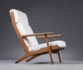 Hans J. Wegner. Lænestol, eg, model GE-290A
