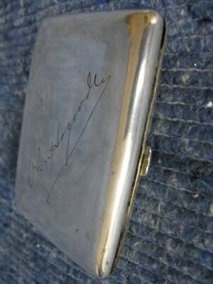 Cigarettetui, Silver