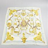 Hermès scarf Etriers Francoise de la Perriere