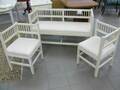 Soffa, 2 stolar