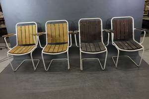 Trädgårdsstolar 4 st