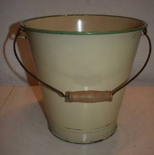 Emaljerad hink Svensktillverkad G72