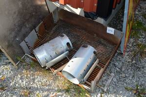 Grill, benunderrede saknas, 75x60 cm  grilltändare