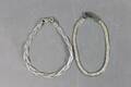 Armband i silver 2 st