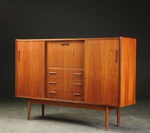 Skænk af teak, 1960erne