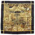 Hermès, scarf Jardin dHiver o scarfring