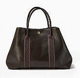Hermès, Tote Garden Party GM, i brunt slätt skinn
