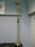 Golvlampa, Mässing