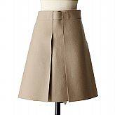 Balenciaga, kjol i beige ullblandning