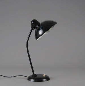 Christian Dell. Kaiser bordlampe