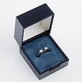 Ring 18 k vitguld briljanter