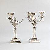 Kandelabrar silver