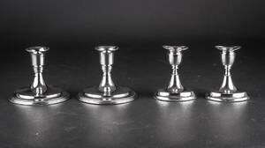 Svend Toxværd. To par stager af sølv 22 