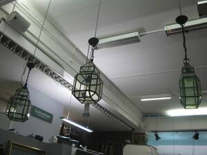 Takarmaturer, 3 st Blyinfattat glas