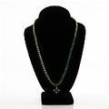 Collier smaragder