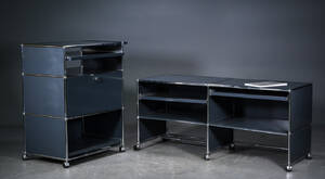 Fritz Haller  Paul Schärer for USM Haller, moduler med hjul 2