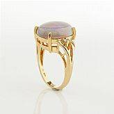 Ring 18 k guld diamanter