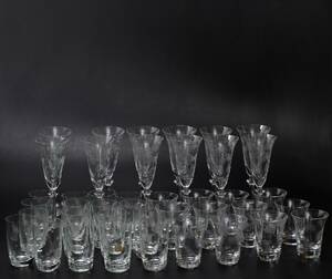 PARTI GLAS, ca 40 delar.