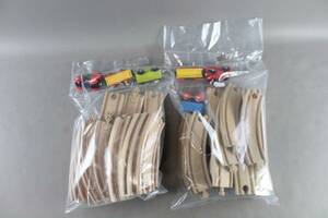 Trätågbanor Ikea 2 st