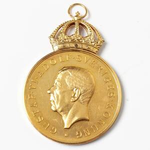 GULDMEDALJ 18k 41.4g