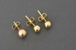 Guldhörhängen 14K ca 1,1gr