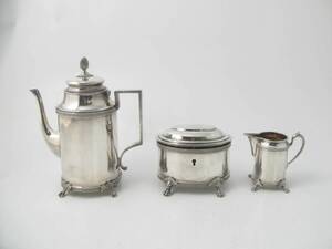 Kaffeservis, 3 del. Nysilver