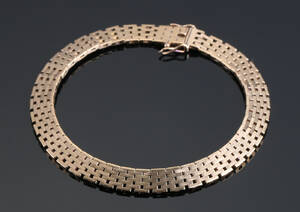 Armbånd af 8 kt guld, vintage.