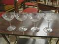 Champagneglas, olika